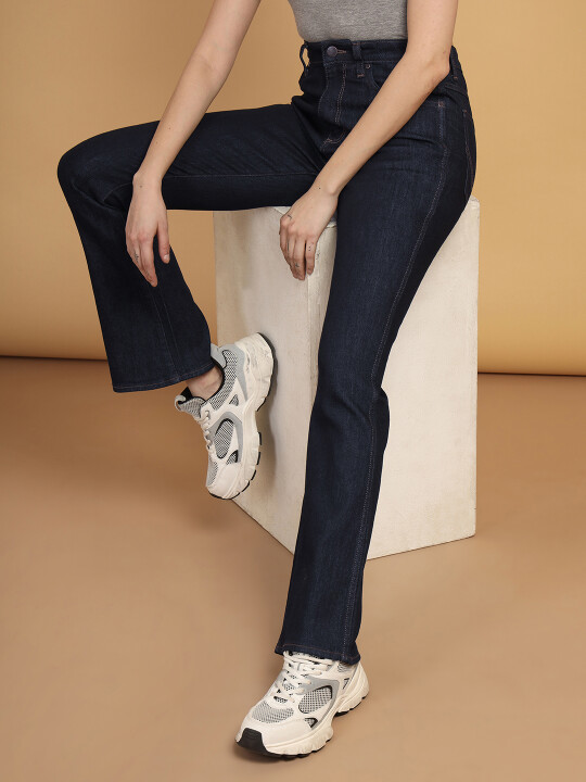 Wrangler Women's Retro High Rise Slim Bootcut Jeans