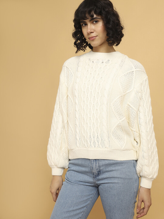 Wrangler Women's White Sweater