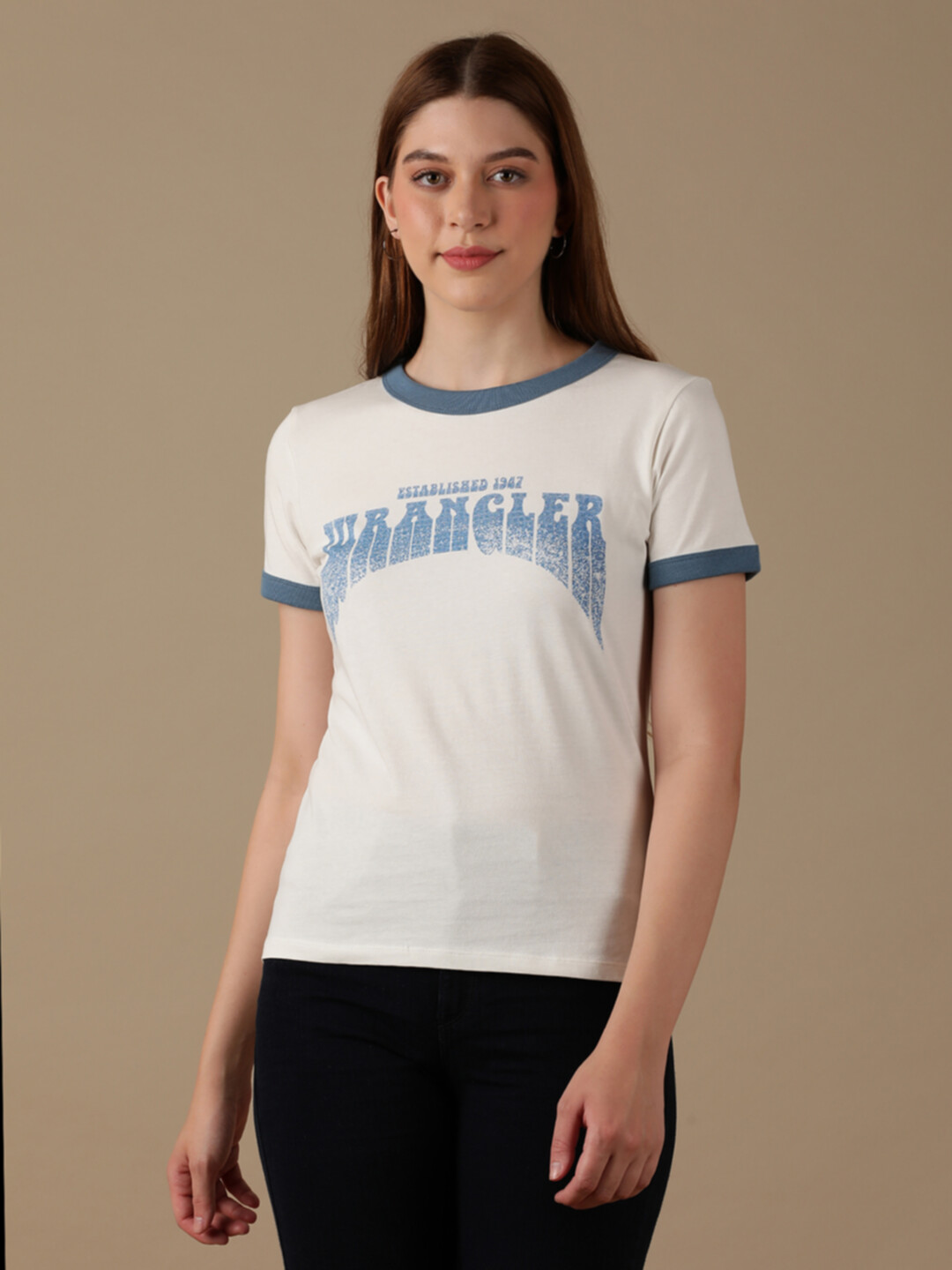 T shirt wrangler store india